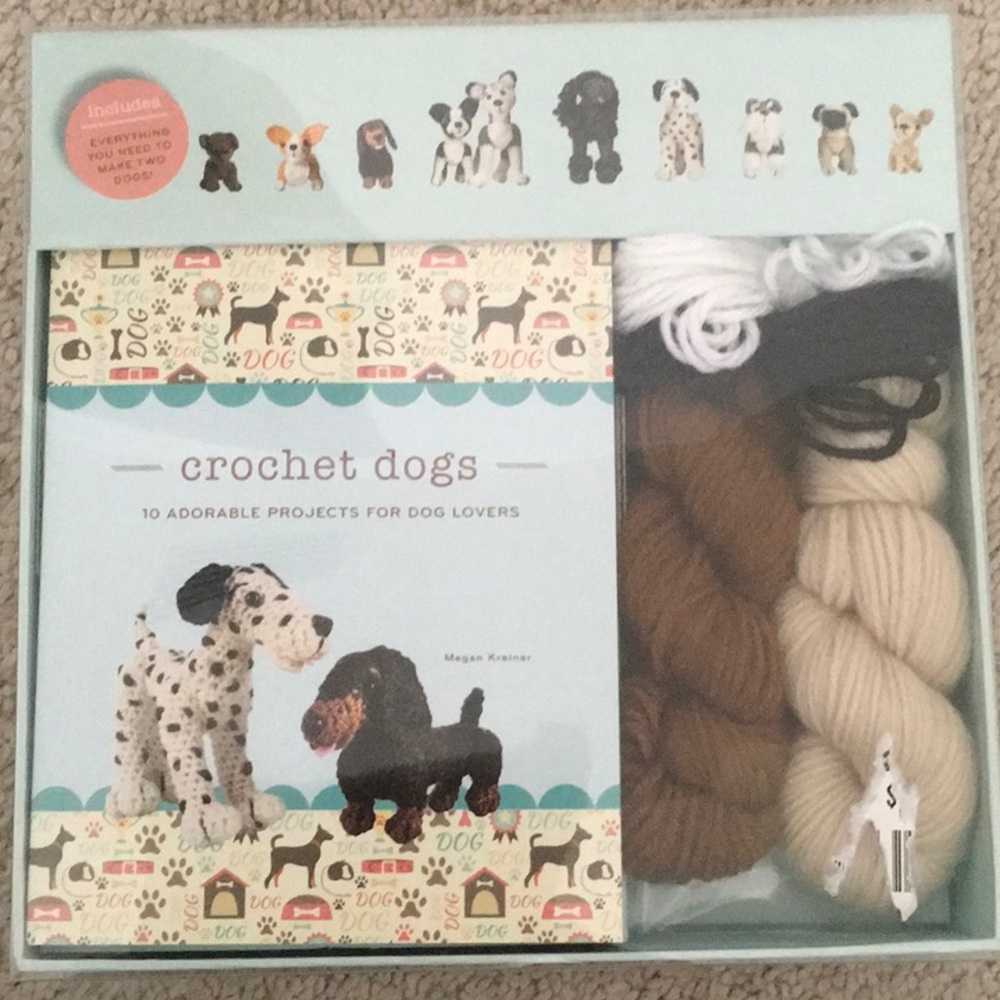 Crochet Kit - Crochet Dogs 🐶